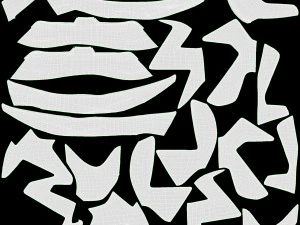 Male Manequin in Basketball Uniform in Action 02 3D Model