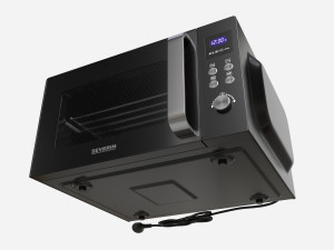 Microwave with Ceramic Bottom and Grill Severin MW 7763 3D 모델