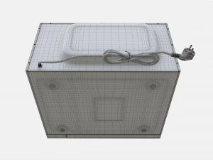 Microwave with Ceramic Bottom and Grill Severin MW 7763 3D Model