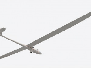 Perlan II Glider 3D मॉडल