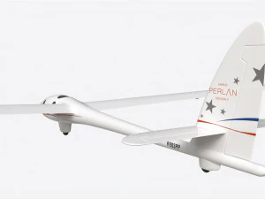 Planador Perlan II Modelo 3D