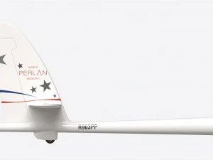Planador Perlan II Modelo 3D