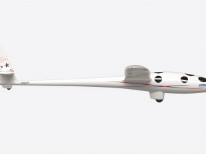 Perlan II Glider 3D मॉडल