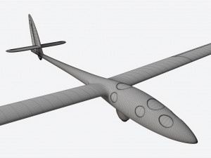 Perlan II Glider 3D मॉडल