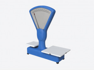 Vintage Grocery Weighing Scale 3Dモデル