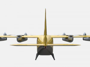 Wisk Generation 6 Aircraft 3D Model