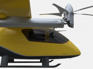 Wisk Generation 6 Aircraft 3D Model