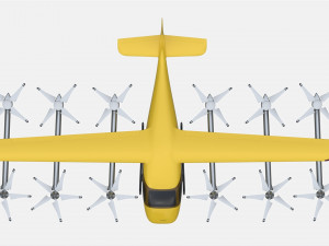 Wisk Generation 6 Aircraft 3D मॉडल