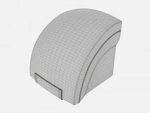 Automatyczna suszarka do rąk na powietrze Model 3D