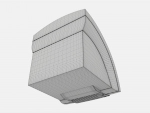 Automatic Air Hand Dryer Model 3D