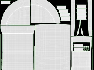 Automatyczna suszarka do rąk na powietrze Model 3D