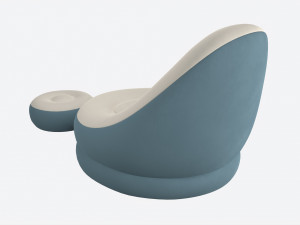 Bestway Inflatable Armchair with Footrest Modèle 3D