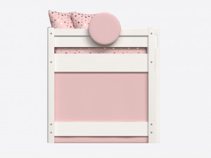 Cilek Montes Beg Loft Bed with Dresser and Shelves 3D Модель