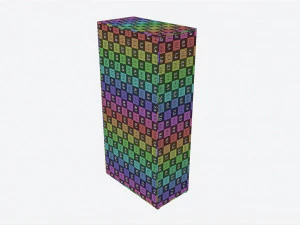&Ccedil;ilek Montes Beyaz 2 Kapılı Dolap 3D Model