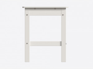 Cilek Montes White Desk Model 3D