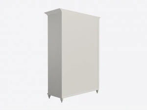 Cilek Romantico Armadio a 3 ante Modello 3D