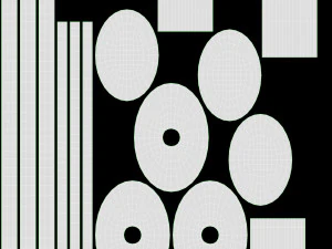 Cilek Romantico Armadio a 3 ante Modello 3D