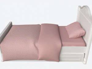 Cilek Romantic Bed 3D Model