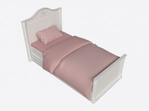 Cilek Romantic Bed 3Dモデル