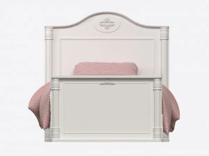 Cilek Romantic Bed 3D Model