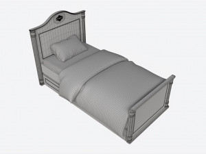 Cilek Romantic Bed 3Dモデル