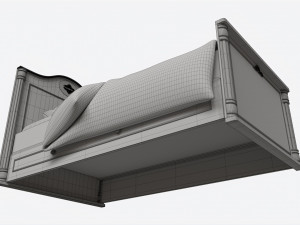Cilek Romantic Bed 3Dモデル