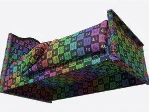 Cilek Romantic Bed 3D Model