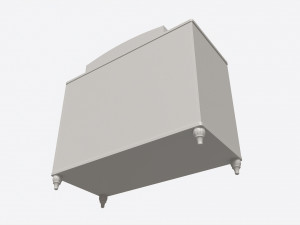 Cilek Romantic Dresser with Table Modèle 3D