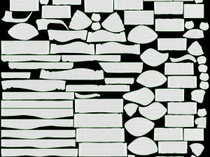 Com&ograve; romantico con tavolo Cilek Modello 3D