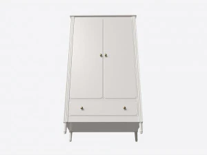 Ellipse Elit 2-door Wardrobe 3D Model