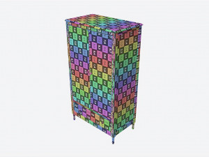 Ellipse Elit 2-door Wardrobe 3D Модель