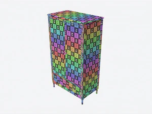 Ellipse Elit 2-door Wardrobe 3D Model