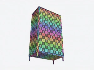 Ellipse Elit 2-door Wardrobe 3D Model