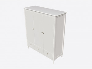 Ellipse Elit 3-door Wardrobe 3Dモデル