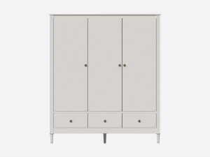 Ellipse Elit 3-door Wardrobe 3Dモデル