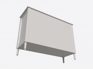 Ellipse Elit Chest of 8 Drawers Model 3D