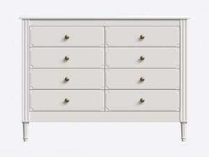 Ellipse Elit Chest of 8 Drawers Model 3D