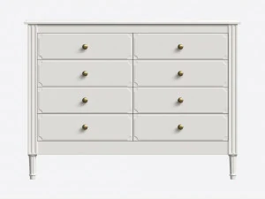 Ellipse Elit Chest of 8 Drawers 3D Model