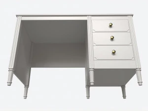Ellipse Elit Desk 3D Model