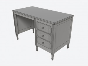 Ellipse Elit Desk 3D Model