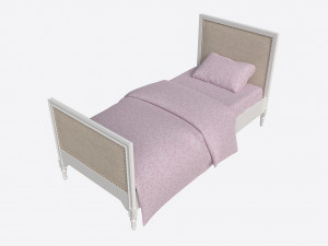 Ellipse Elit Teenagers Bed Modello 3D