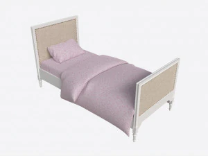 Ellipse Elit Teenagers Bed 3D Model