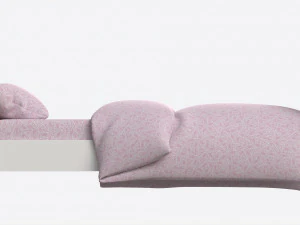 Ellipse Elit Teenagers Bed 3D Model