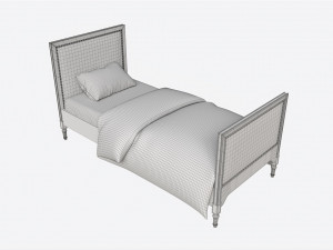 Ellipse Elit Teenagers Bed 3D Model