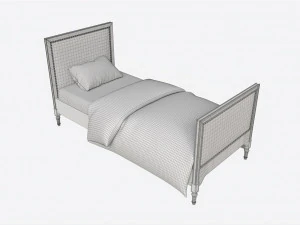 Ellipse Elit Teenagers Bed 3D Model