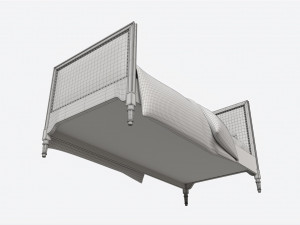 Ellipse Elit Teenagers Bed 3D Model