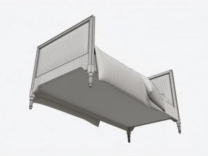 Ellipse Elit Teenagers Bed 3D Model