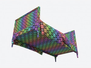 Ellipse Elit Teenagers Bed 3D Model