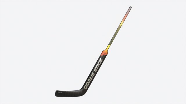Ice Hockey Goalie Stick Modelo 3D .c4d .max .obj .3ds .fbx .stl .blend 