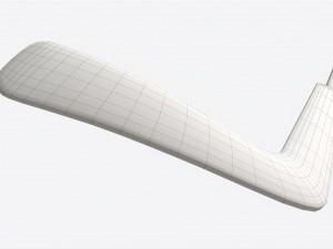 Ice Hockey Goalie Stick Modelo 3D